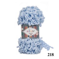 Cuộn len tết bằng tay Puffy Fine hãng Alize Yarns tết áo, khăn, vỏ gối, chăn, thảm, túi
