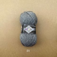 Len đông Superlana Midi nhập khẩu từ Alize Yarns, đan móc thú, áo, nón, khăn