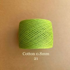Sợi Cotton 0.8mm, 300g, đan móc áo, váy, khăn