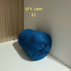 Cuộn sợi 100% Silk 1mm, 300g màu trơn