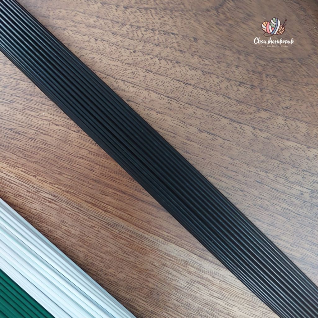 Bộ 10 que sắt làm thân hoa giả, dài 40cm, Chouihandmade