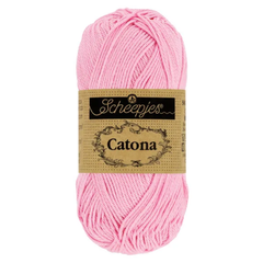 Sợi cotton Catona 50g - Scheepjes, đan móc áo, nón, búp bê