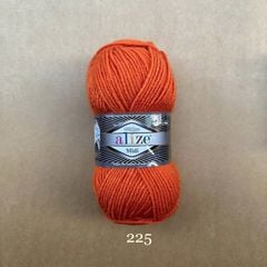 Len đông Superlana Midi nhập khẩu từ Alize Yarns, đan móc thú, áo, nón, khăn