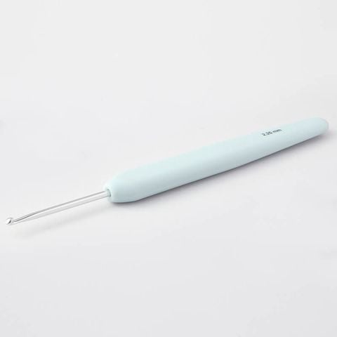 Kim móc aluminum WAVES cán nhựa nhiều màu nhập khẩu từ Knitpro, dùng móc áo, nón, túi