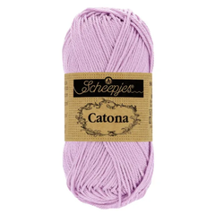 Sợi cotton Catona 50g - Scheepjes, đan móc áo, nón, búp bê
