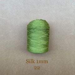 Cuộn sợi 100% Silk 1mm, 300g màu trơn