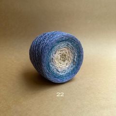 Sợi cầu vồng Cotton 1.2mm, kim tuyến