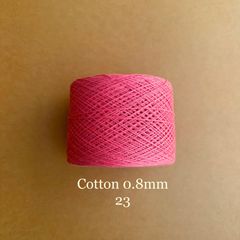 Sợi Cotton 0.8mm, 300g, đan móc áo, váy, khăn