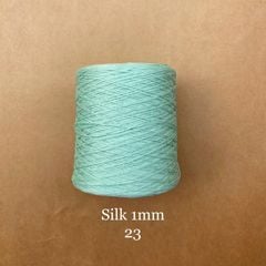 Cuộn sợi 100% Silk 1mm, 300g màu trơn