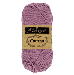 Sợi cotton Catona 50g - Scheepjes, đan móc áo, nón, búp bê