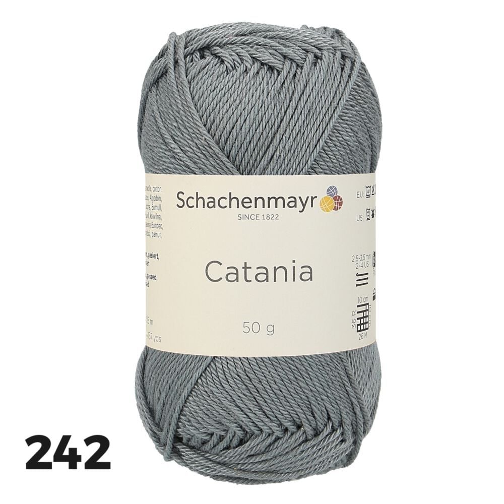 Sợi cotton Catania nhập khẩu từ Schachenmayr, đan móc áo, váy, khăn, móc thú
