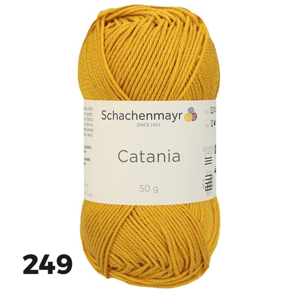 Sợi cotton Catania nhập khẩu từ Schachenmayr, đan móc áo, váy, khăn, móc thú