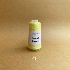 Sợi Tencel Lurex nhập từ Loveyarns, đan móc áo, khăn