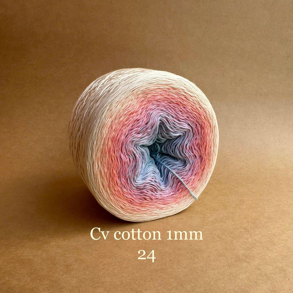Sợi cầu vồng Cotton 1mm, 300g