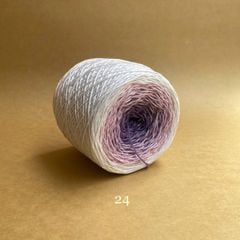 Sợi cầu vồng Cotton 1.2mm, kim tuyến