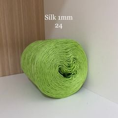 Cuộn sợi 100% Silk 1mm, 300g màu trơn