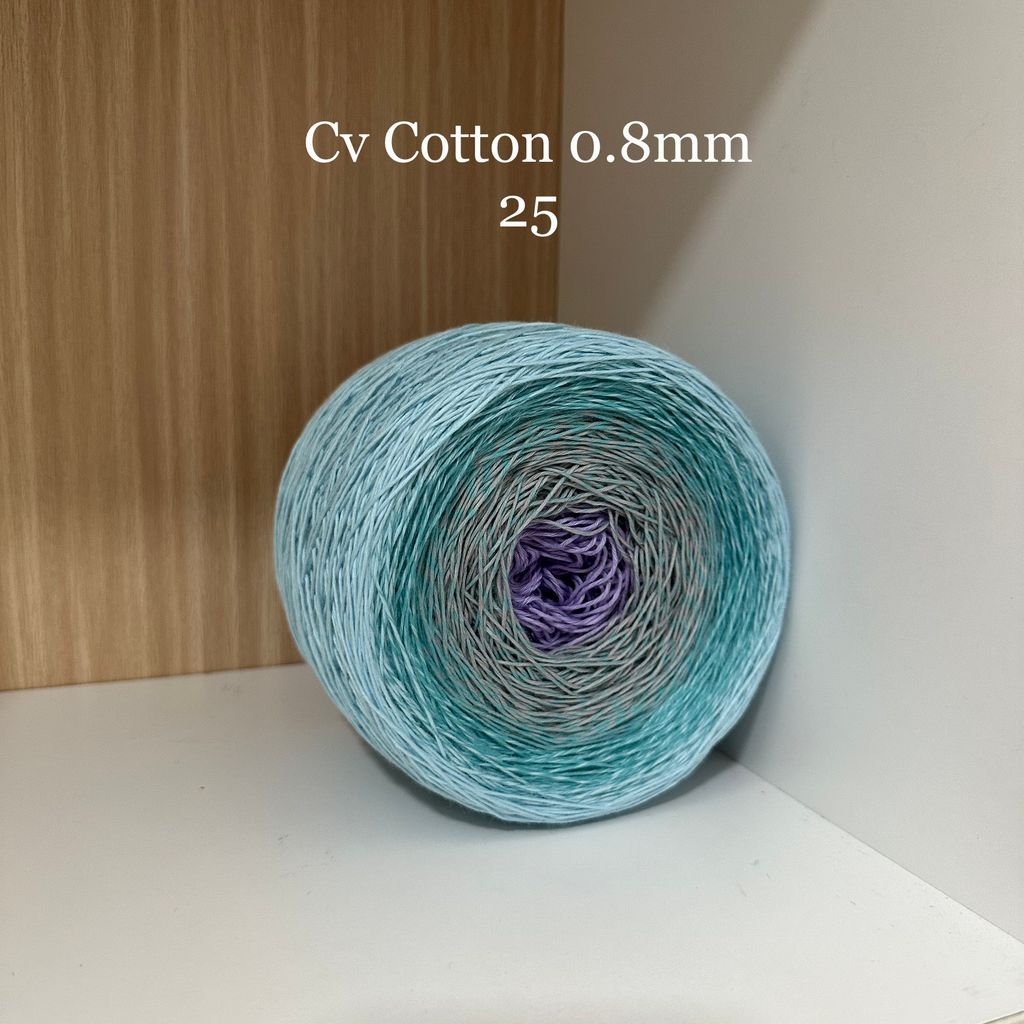 Sợi cầu vồng Cotton 0.8mm, 300g