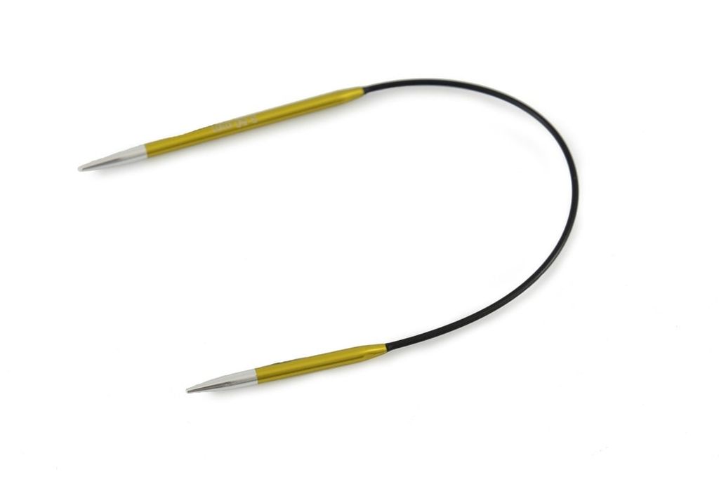 Kim đan vòng fix 2 đầu Zing dài 25cm, nhập khẩu từ KnitPro