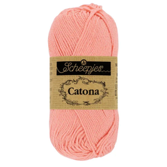 Sợi cotton Catona 50g - Scheepjes, đan móc áo, nón, búp bê