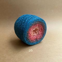 Sợi cầu vồng Cotton 1.2mm, kim tuyến