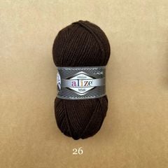 Len đông Superlana Midi nhập khẩu từ Alize Yarns, đan móc thú, áo, nón, khăn
