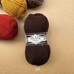 Len ấm Superlana Klasik nhập khẩu từ Alize Yarns đan móc nón, khăn, áo