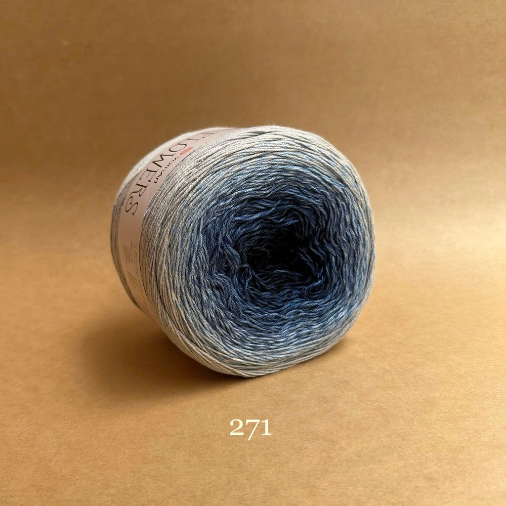 Len cầu vồng cotton Flowers - Yarnart - 250g dài 1000m (Bảng màu từ 250-300)