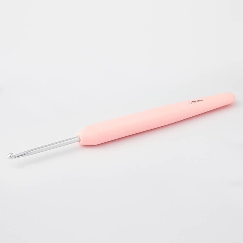 Kim móc aluminum WAVES cán nhựa nhiều màu nhập khẩu từ Knitpro, dùng móc áo, nón, túi