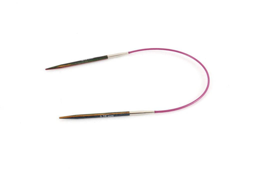 Kim đan len vòng gỗ Symfonie dài 25cm, nhập khẩu từ Knitpro