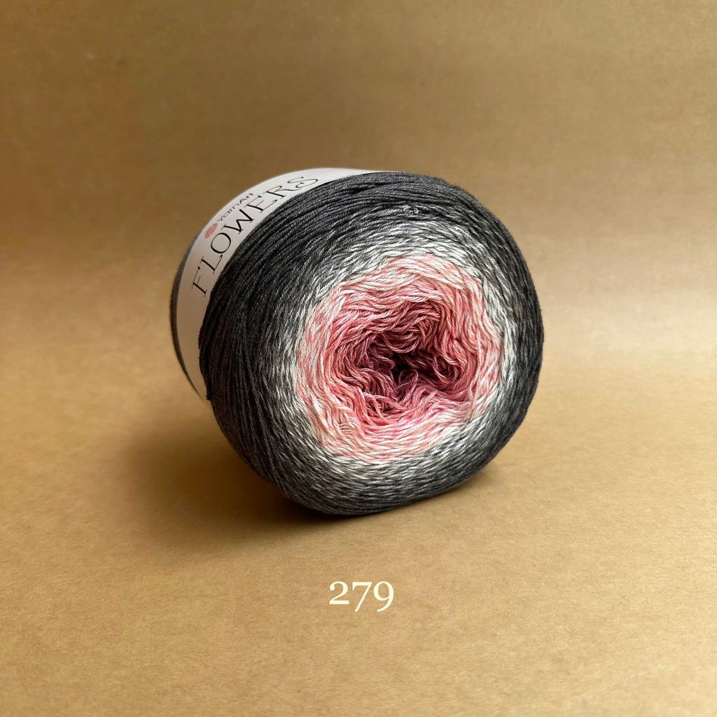 Len cầu vồng cotton Flowers - Yarnart - 250g dài 1000m (Bảng màu từ 250-300)