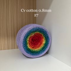 Sợi cầu vồng Cotton 0.8mm, 300g