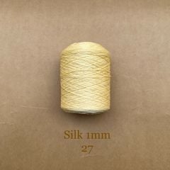 Cuộn sợi 100% Silk 1mm, 300g màu trơn