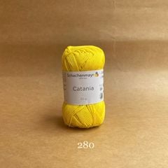 Sợi cotton Catania nhập khẩu từ Schachenmayr, đan móc áo, váy, khăn, móc thú