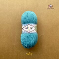 Len hè Cotton Gold Fine Baby nhập khẩu từ Alize Yarns, dành cho bé, đan móc áo, váy