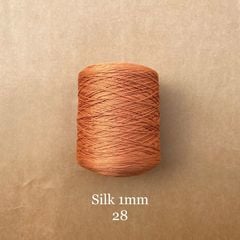 Cuộn sợi 100% Silk 1mm, 300g màu trơn