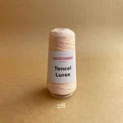 Sợi Tencel Lurex nhập từ Loveyarns, đan móc áo, khăn