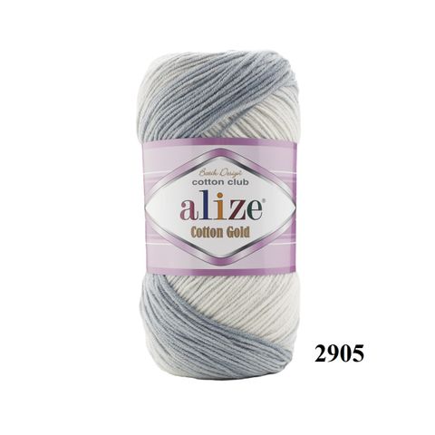 Len cotton Cotton Gold Batik nhập khẩu từ Alize Yarns, đan móc thú, nón, áo hè