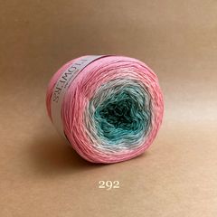 Len cầu vồng cotton Flowers - Yarnart - 250g dài 1000m (Bảng màu từ 250-300)