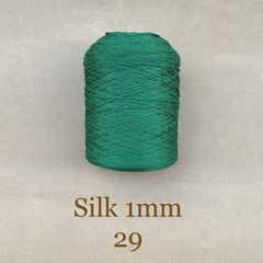 Cuộn sợi 100% Silk 1mm, 300g màu trơn