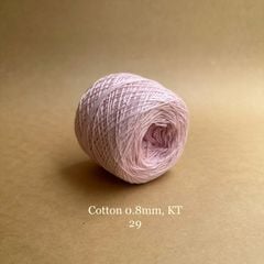 Sợi Cotton 0.8mm, kim tuyến, đan móc áo, váy, khăn
