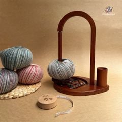 Giá đỡ con lắc bằng gỗ, có ống đựng dụng cụ, Chou.ihandmade