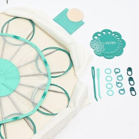 Bộ kim đan vòng Mindful dài 100cm - Serenity nhập từ KnitPro
