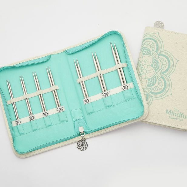 Bộ kim đan dòng Mindful Lace (4 inch) - KINDNESS (8.5cm), nhập khẩu từ Knitpro