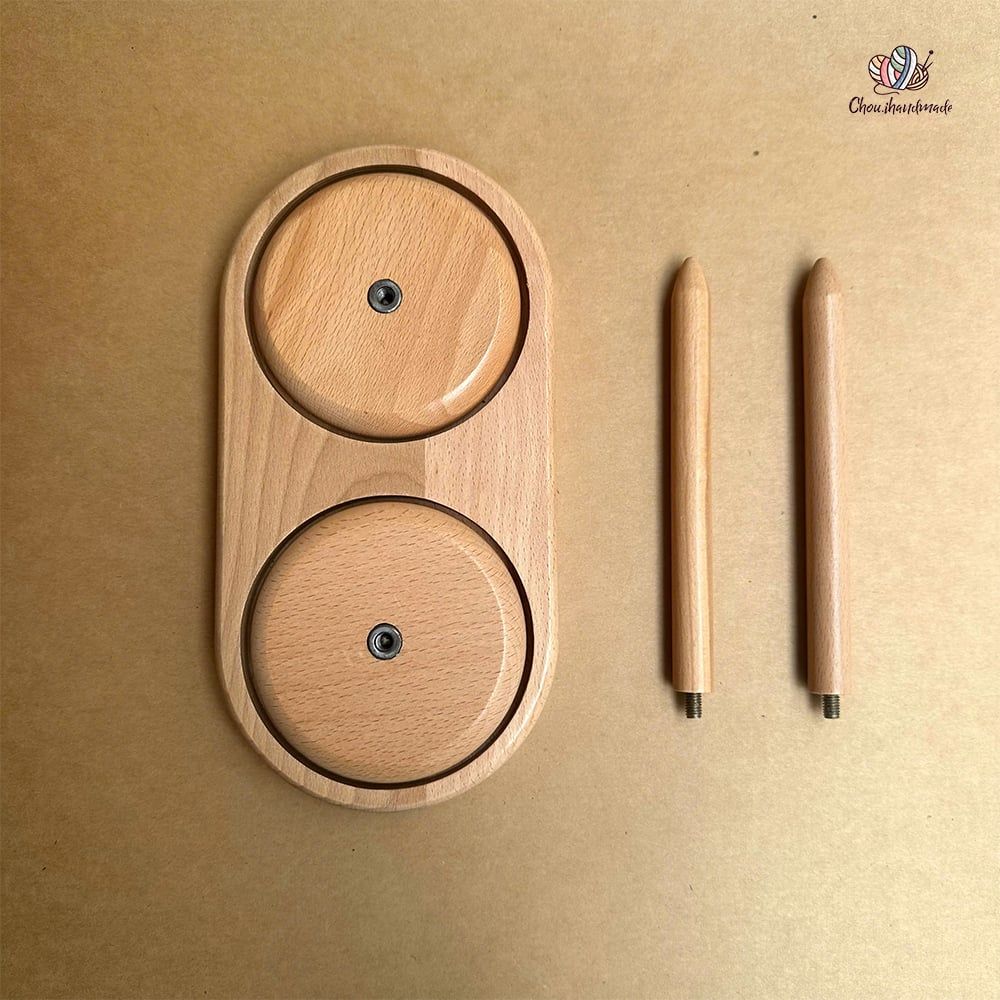 Giá đỡ gỗ trụ nhọn, Chou.ihandmade