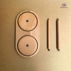 Giá đỡ gỗ trụ nhọn, Chou.ihandmade