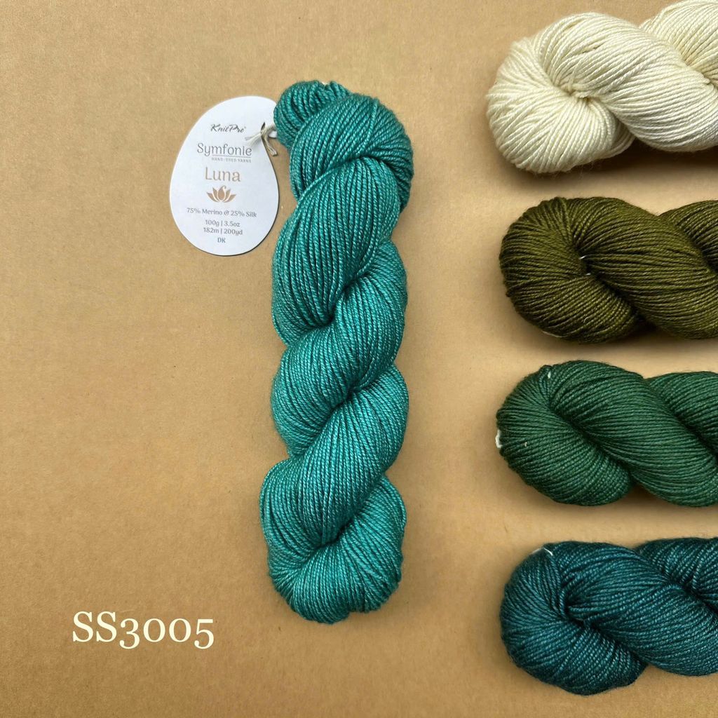 Len Luna nhập khẩu từ Symfonie - KnitPro, đan móc áo, váy, khăn