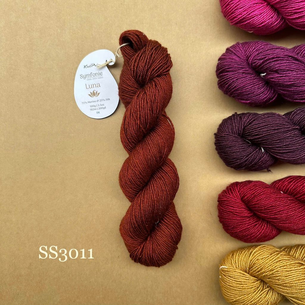Len Luna nhập khẩu từ Symfonie - KnitPro, đan móc áo, váy, khăn