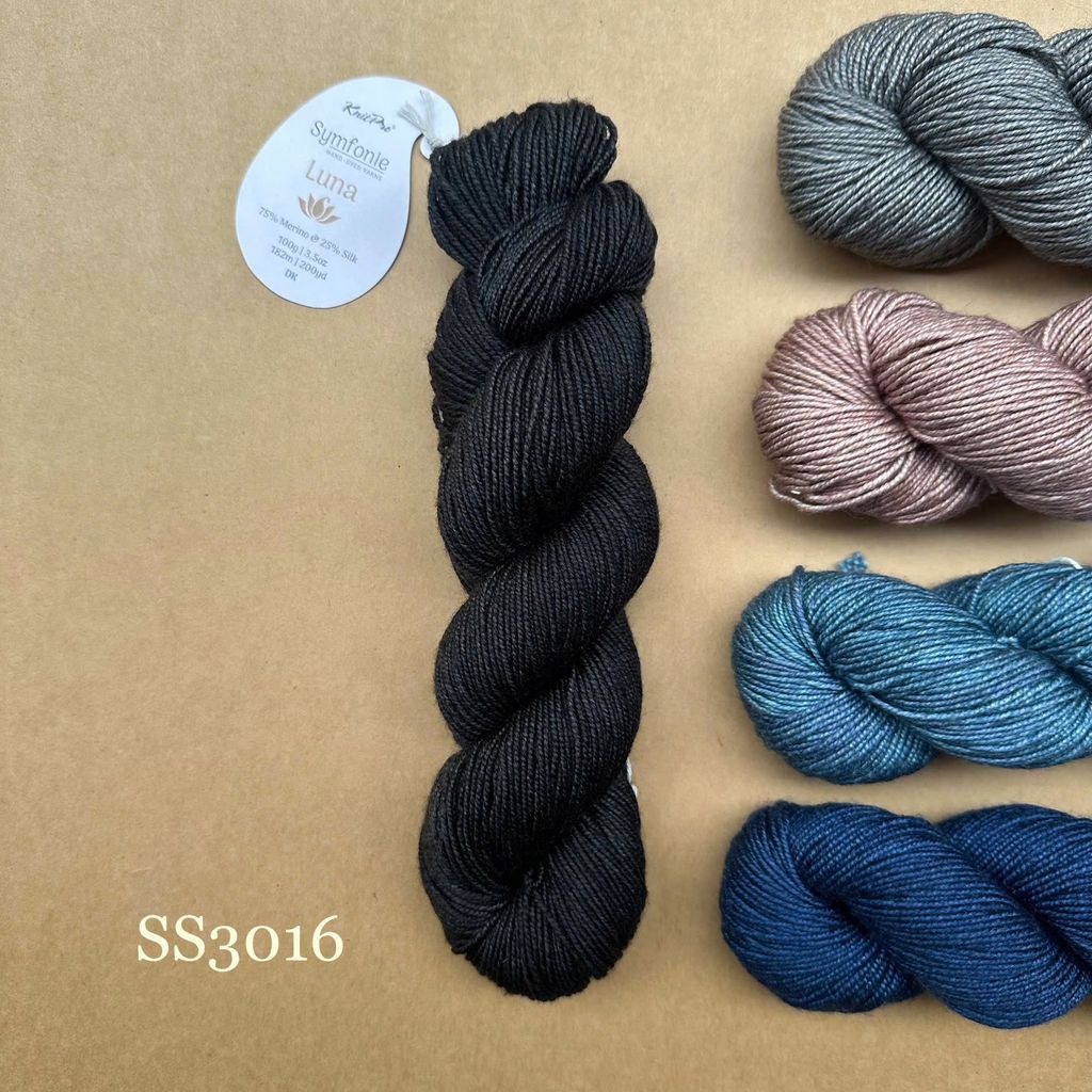 Len Luna nhập khẩu từ Symfonie - KnitPro, đan móc áo, váy, khăn