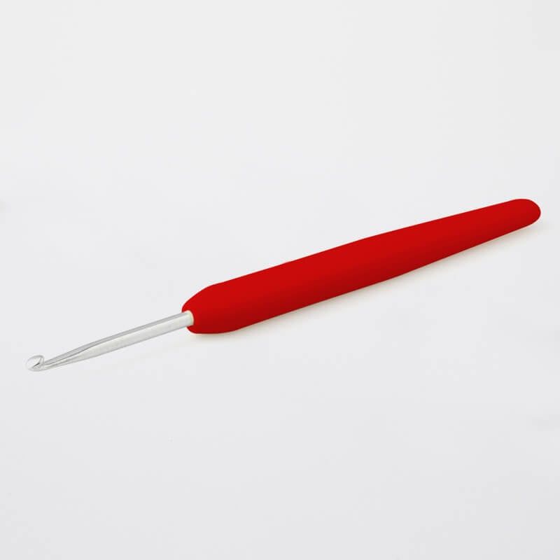 Kim móc aluminum WAVES cán nhựa nhiều màu nhập khẩu từ Knitpro, dùng móc áo, nón, túi