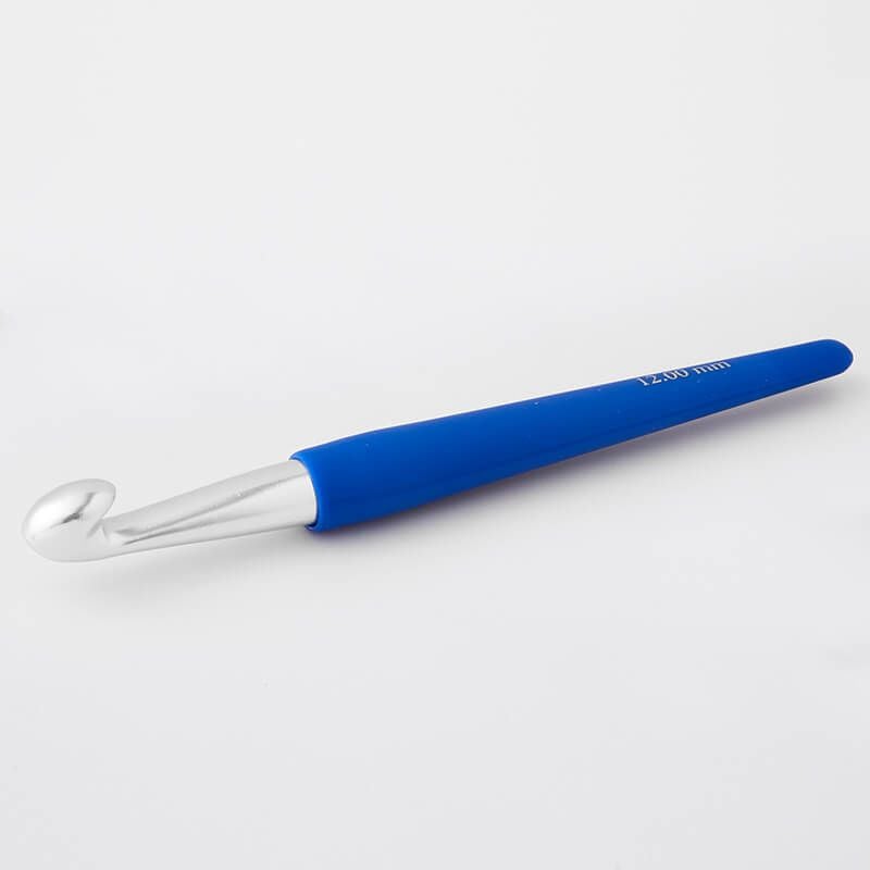Kim móc aluminum WAVES cán nhựa nhiều màu nhập khẩu từ Knitpro, dùng móc áo, nón, túi